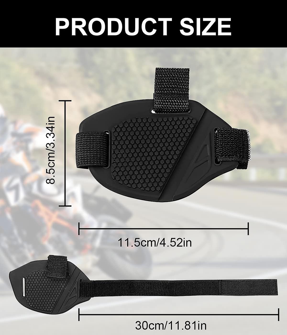 thumbnail image 4 of 2 uds almohadilla de cambio de marchas de motocicleta cubierta de zapato, Protector de bota antideslizante protectores de palanca de cambios, accesorios de palanca de cambios, 4 of 5