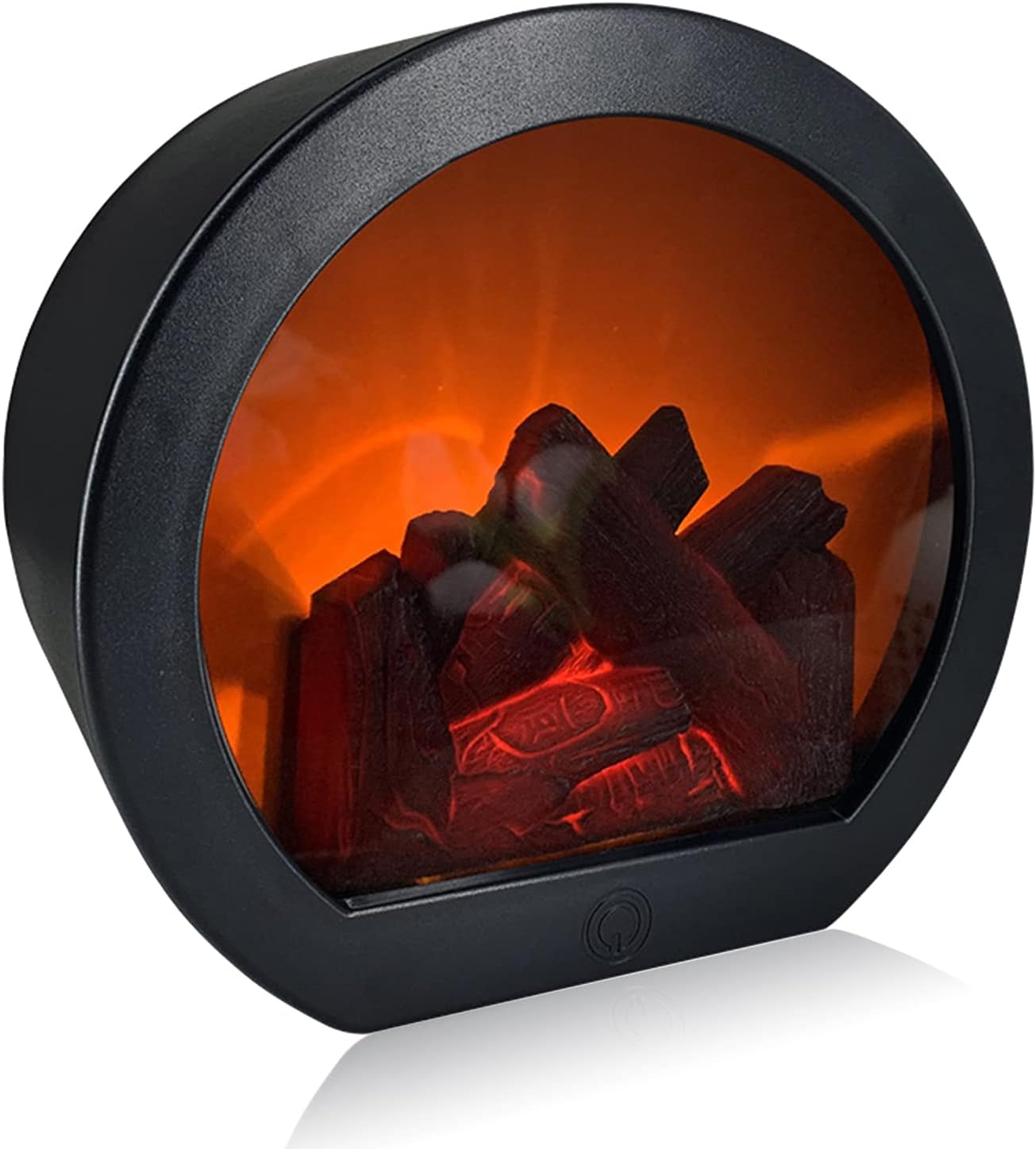 thumbnail image 2 of Linterna decorativa para chimenea, luz LED para chimenea, efecto de llama de registro de simulación, decoración del hogar, adorno navideño para interiores, 2 of 5