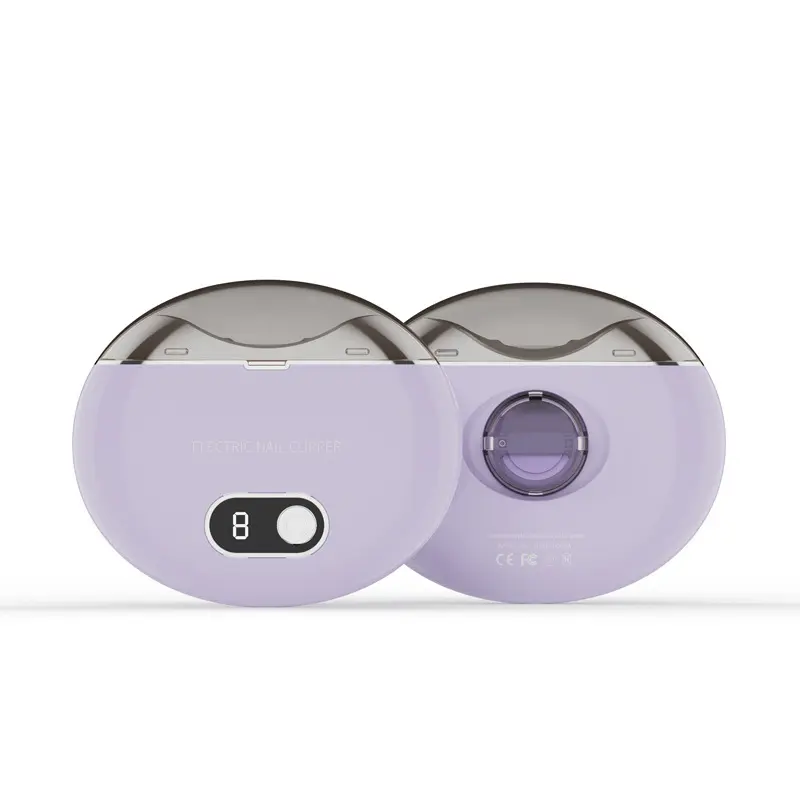 thumbnail image 1 of Cortaúñas eléctrico, cortaúñas táctil con LED y sensibilidad a la luz, almacenamiento de restos de uñas, cortaúñas de seguridad para hombres, mujeres y personas mayores, 1 of 5