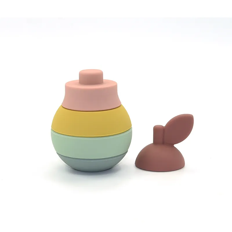 thumbnail image 2 of Juguete apilador de peras YONGSHENG Silicona para niños pequeños, 2 of 4
