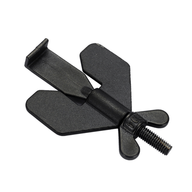 thumbnail image 1 of Cerradura de puerta portátil ajustable de acero inoxidable: seguridad resistente para el hogar, hotel, apartamento, residencia universitaria y viajes, 1 of 4