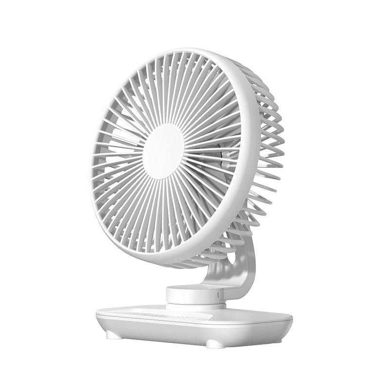 thumbnail image 1 of Ventilador de escritorio oscilante YONGSHENG 9' portátil silencioso batería USB recargable, 1 of 4