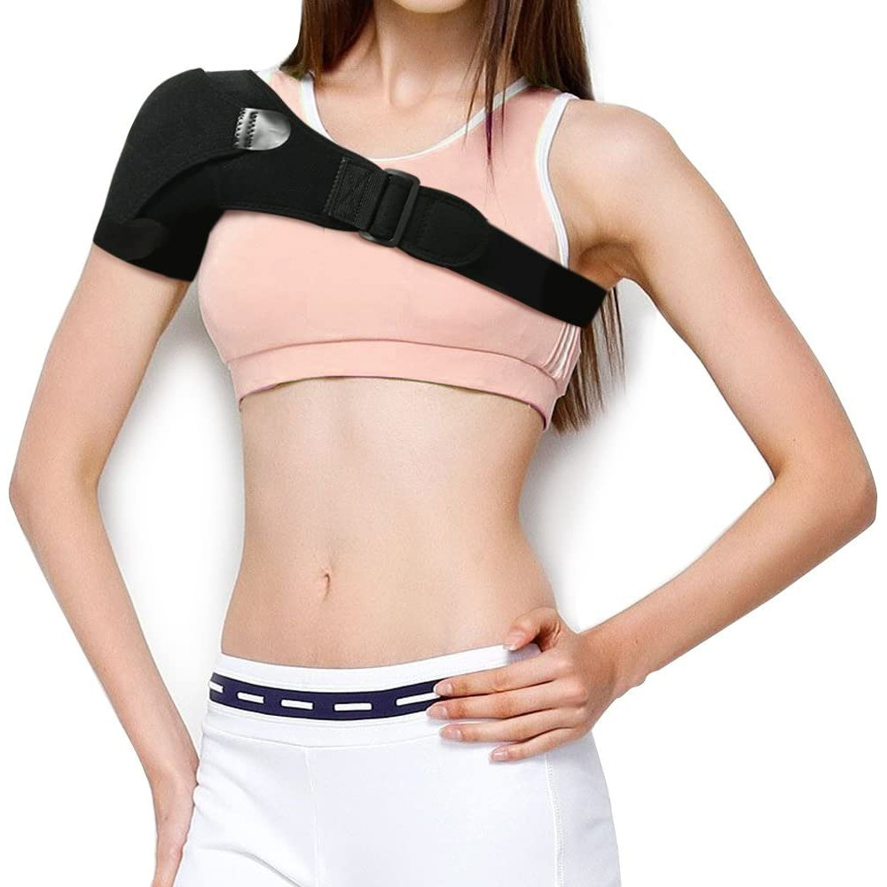 thumbnail image 2 of Hombrera para hombres YONGSHENG brazo izquierdo y derecho negro Grande, 2 of 5