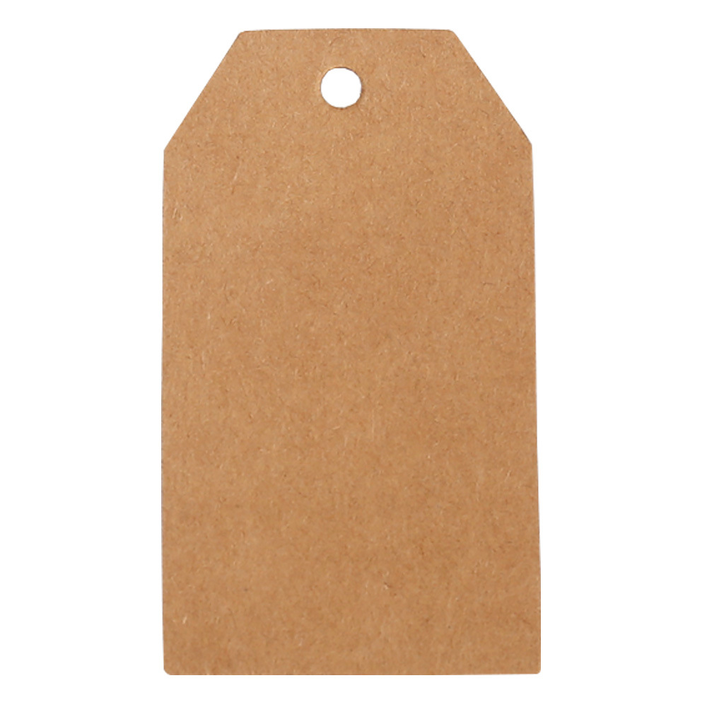 thumbnail image 4 of Paquete de 200 etiquetas de regalo de papel kraft 4 cm x 7 cm etiquetas colgantes con arpillera 40 metros, 4 of 4