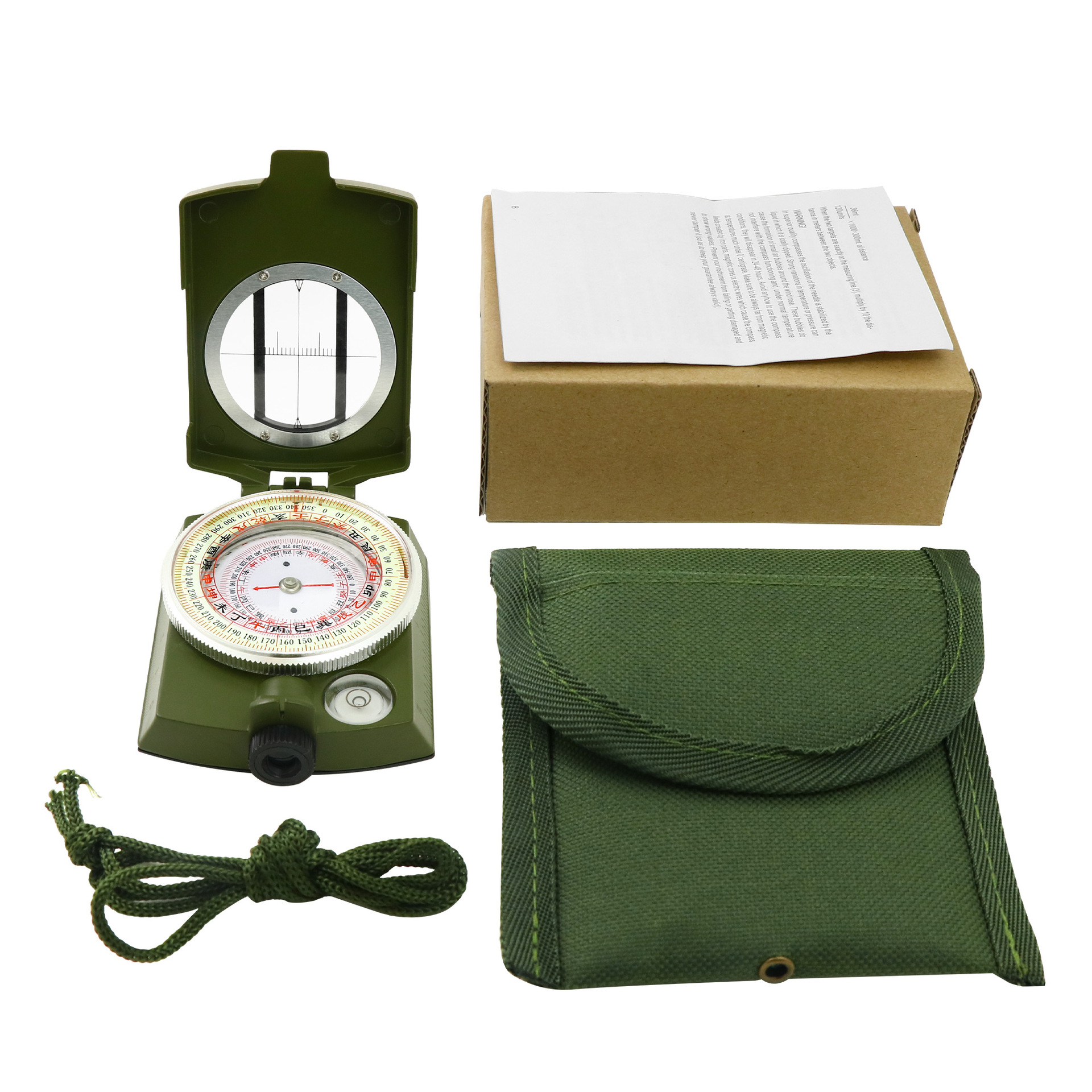 thumbnail image 1 of Brújula YONGSHENG Brújula Boy Scout Impermeable con Bolsa de Transporte, 1 of 5