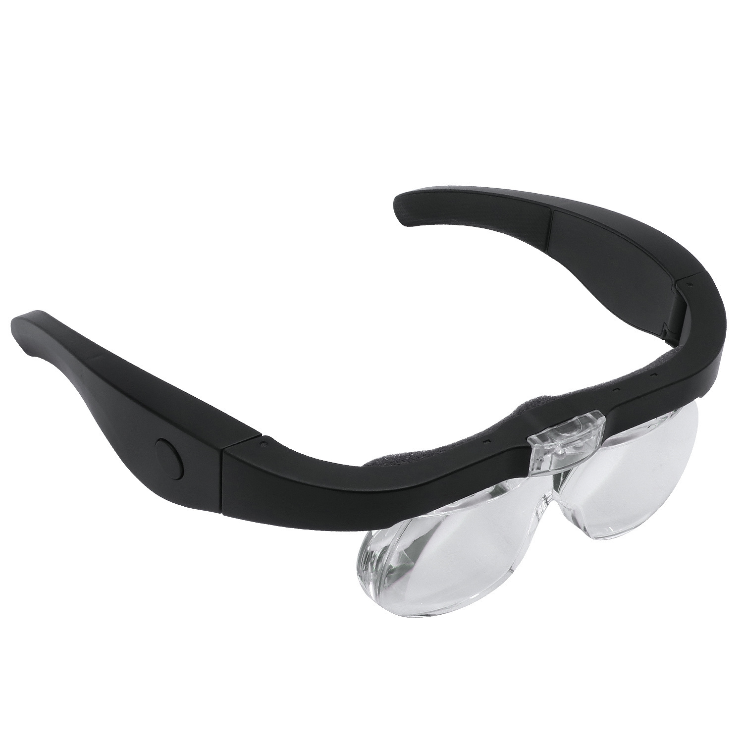 thumbnail image 1 of Lupas recargables, lupas de cabeza con 2 luces LED y lentes desmontables 1.5X, 2.5X, 3.5X, 5X, la mejor lupa para anteojos, 1 of 5