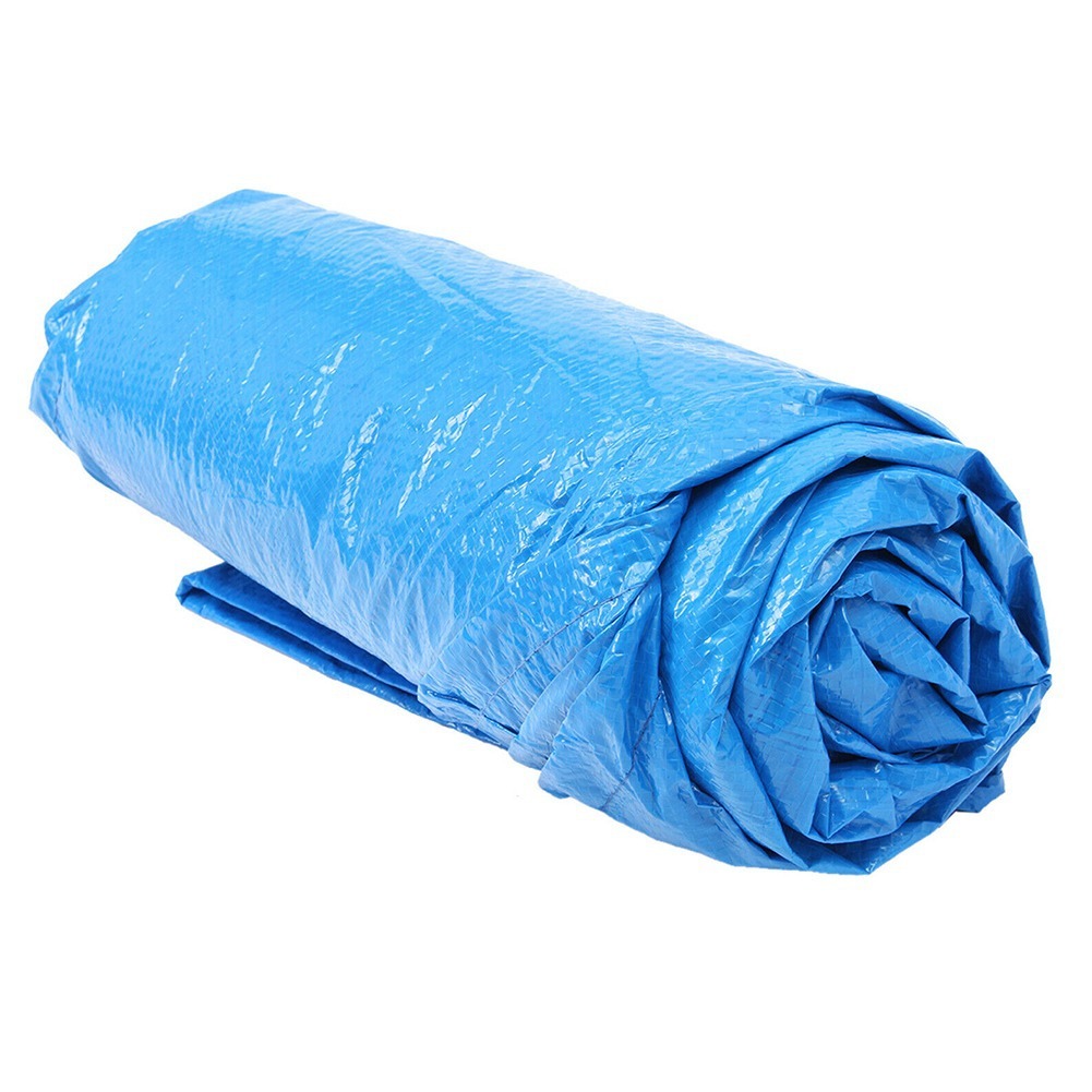 thumbnail image 5 of Cubierta redonda para piscina de 183cm YONGSHENG azul PE resistente al viento lluvia y polvo, 5 of 5
