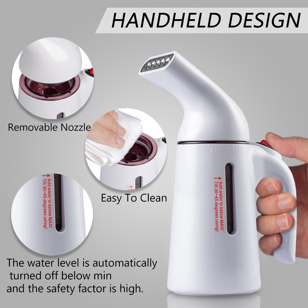 thumbnail image 4 of Vaporizador de ropa YONGSHENG Potente de mano 150 ml, 4 of 5