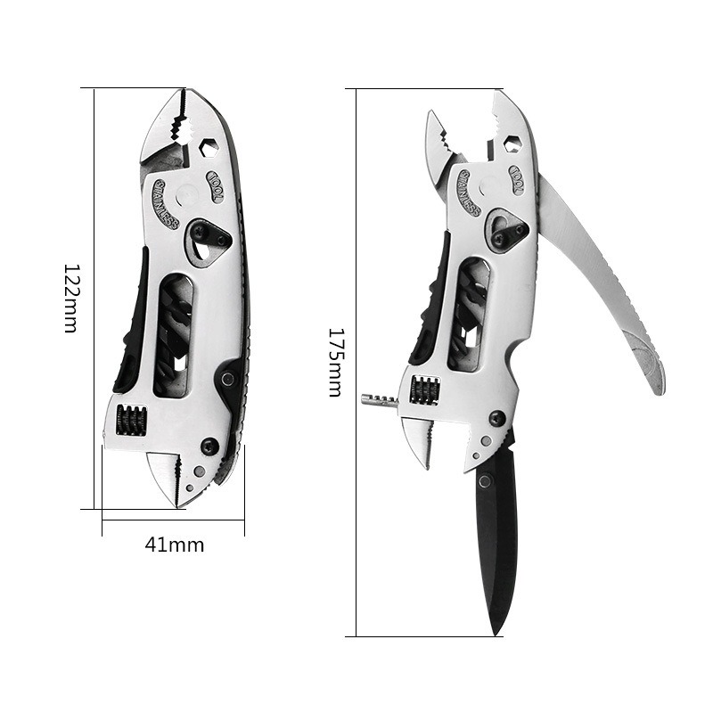 thumbnail image 3 of Llave Multiherramienta YONGSHENG Acero Inoxidable Plegable Multifuncional, 3 of 5