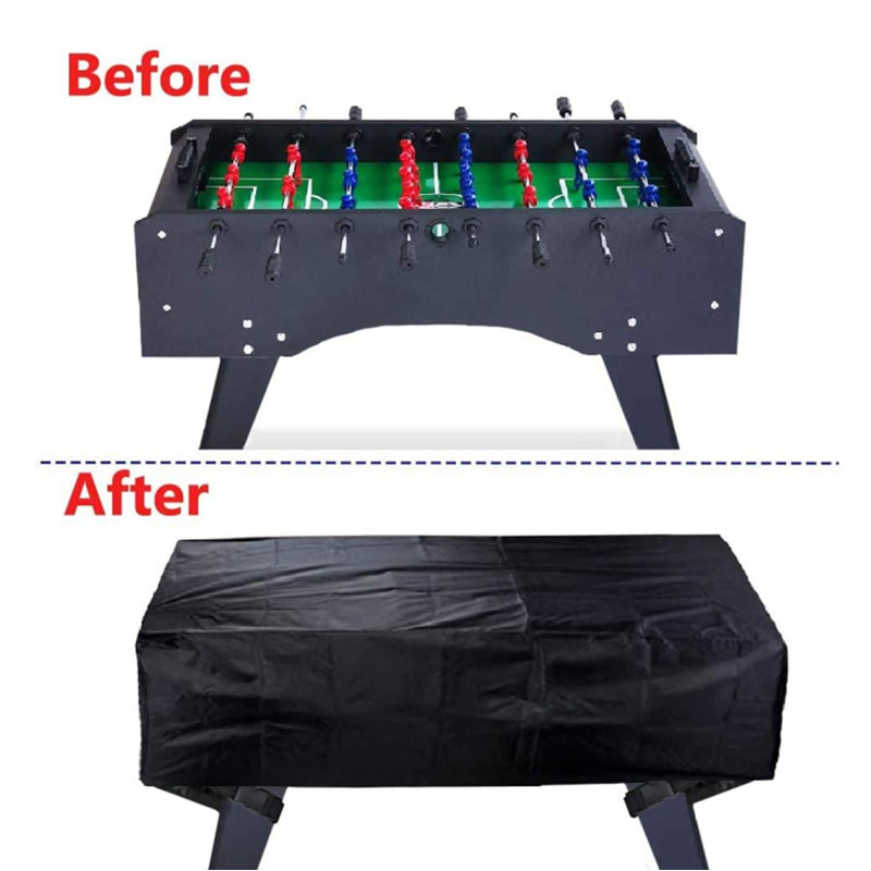 thumbnail image 5 of Cubierta de futbolín impermeable, cubierta plegable para mesa de fútbol, ​​Rectangular, a prueba de polvo, cubierta protectora impermeable para muebles, 5 of 5