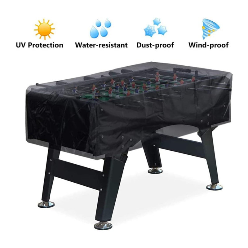 thumbnail image 2 of Cubierta de futbolín impermeable, cubierta plegable para mesa de fútbol, ​​Rectangular, a prueba de polvo, cubierta protectora impermeable para muebles, 2 of 5