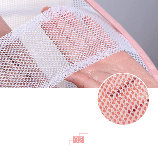 thumbnail image 4 of Tendedero de ropa rosa, rejilla plegable de 3 niveles de gran tamaño para colgar ropa, secador de camisetas, 4 of 5
