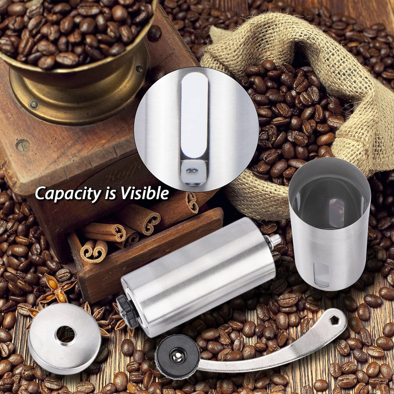 thumbnail image 4 of Molinillo de Café YONGSHENG Manual Acero Inoxidable, 4 of 4