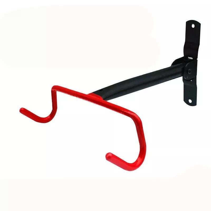 thumbnail image 3 of Soporte de pared para bicicleta, colgador plegable para almacenamiento de bicicletas, estante Horizontal para bicicletas, gancho para garaje, cobertizo interior, 3 of 5