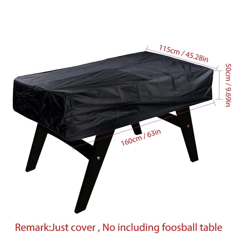 thumbnail image 4 of Cubierta plateada para mesa de futbolín, cubierta protectora impermeable para mesa de futbolín, cubierta protectora rectangular para mesa de futbolín, 4 of 4