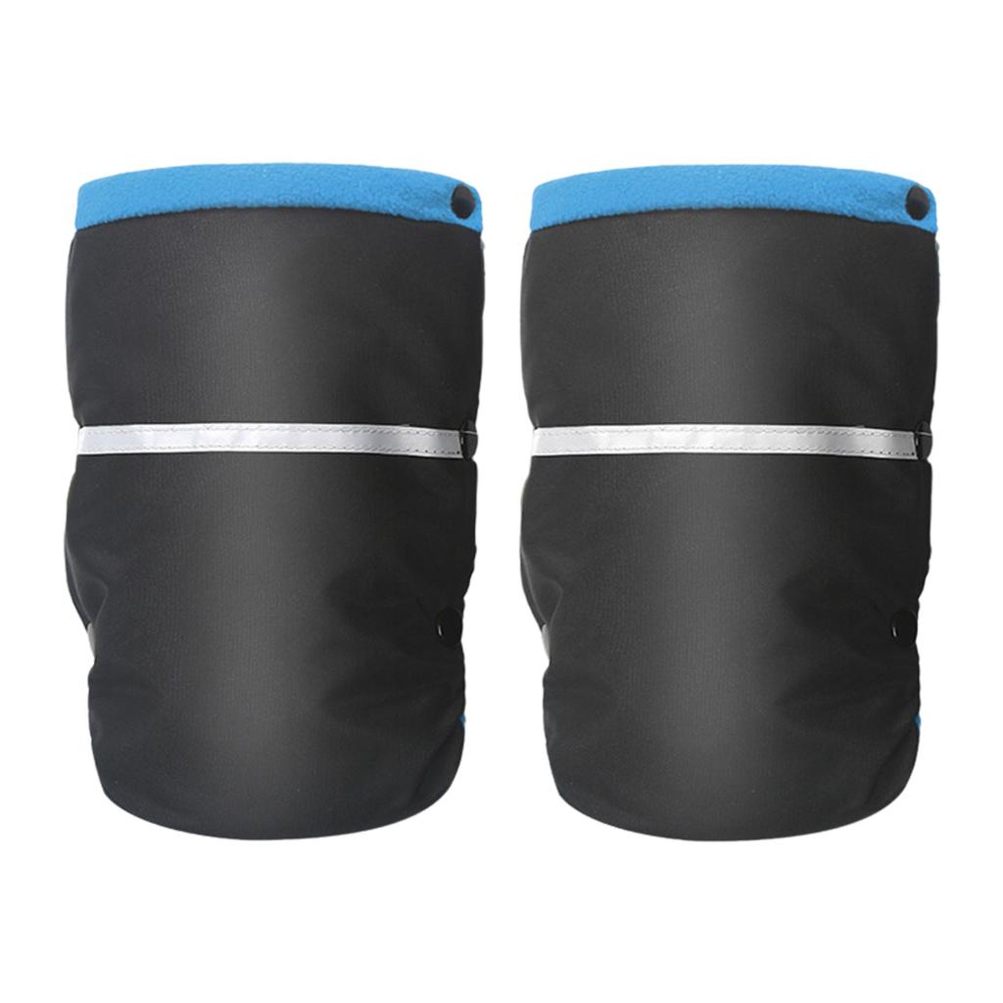 Orejeras para cochecito Accesorios para cochecito de bebé Guante para guantes de cochecito azul