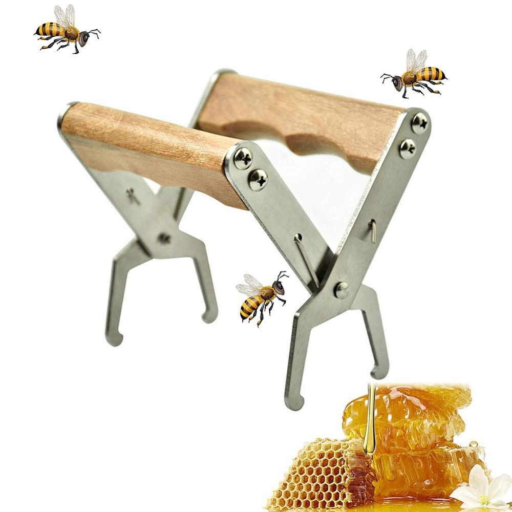 thumbnail image 1 of Mango de marco de abeja, herramienta de apicultura, soporte de marco de apicultura, mango de pasador de marco de colmena, 1 of 5