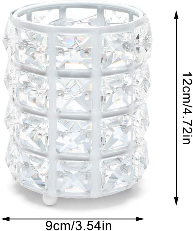 thumbnail image 2 of Soporte para brochas de maquillaje YONGSHENG organizador de cosméticos de cristal, 2 of 5
