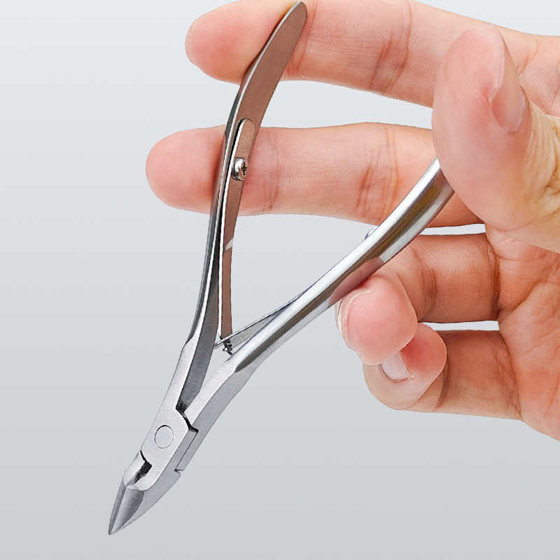 thumbnail image 1 of Pinzas para cutículas de acero inoxidable YONGSHENG Empujador de cutículas Plata, 1 of 5