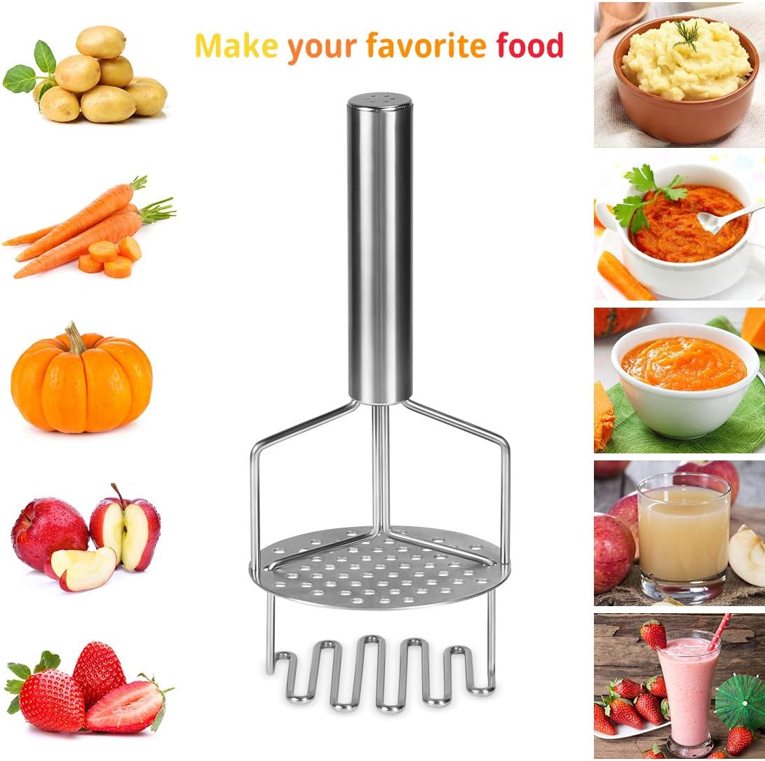 thumbnail image 4 of Prensa de Patatas YONGSHENG Manual Acero Inoxidable Profesional, 4 of 5