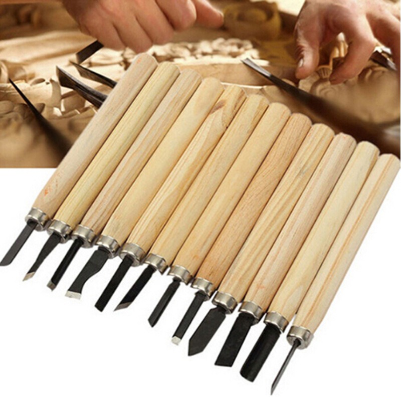thumbnail image 3 of Juego de cinceles profesionales YONGSHENG 12 piezas acero al carbono, 3 of 5