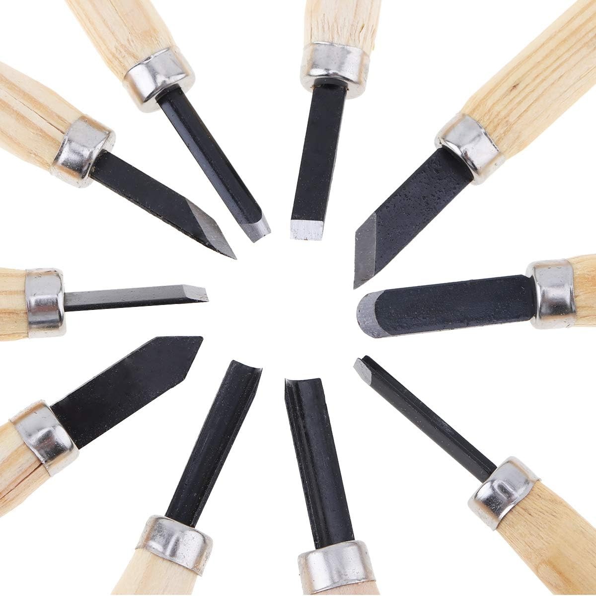 thumbnail image 5 of Juego de cinceles profesionales YONGSHENG 12 piezas acero al carbono, 5 of 5