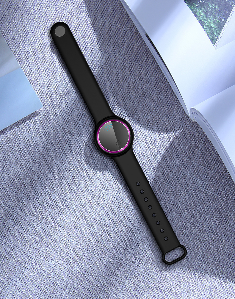 thumbnail image 3 of (negro)Pulsera repelente de mosquitos ultrasónica, pulsera repelente de mosquitos electrónica, reloj de pulsera repelente de mosquitos electrónico con carga USB/reutilizable, 3 of 5
