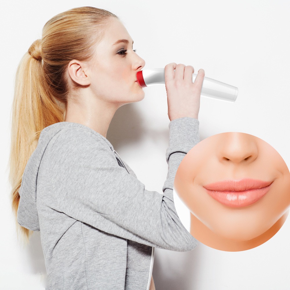 thumbnail image 4 of Máquina para rellenar labios, instrumento eléctrico de silicona para mejorar los labios, masaje portátil de mano, carga, belleza, instrumento para labios, Toot Toot Lip (1 unidad), 4 of 5