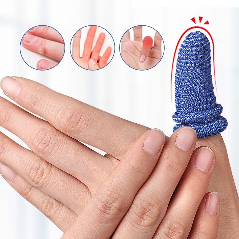 thumbnail image 2 of Vendaje tubular para dedos YONGSHENG 20 piezas blanco y azul, 2 of 5