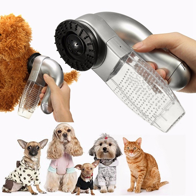 thumbnail image 1 of Cepillo eléctrico para limpiar el pelo de mascotas, aspiradora para perros y gatos, herramienta de aseo, 1 of 5