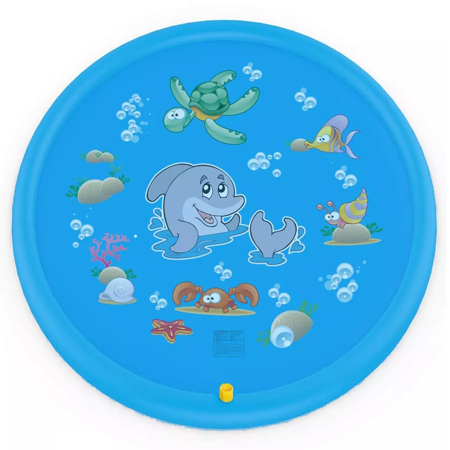thumbnail image 4 of Alfombrilla rociadora de agua para juguetes para niños, alfombrilla de agua para niños, alfombrilla para salpicaduras, juego al aire libre para niños, aspersor de jardín para niñas y niños e, 4 of 5