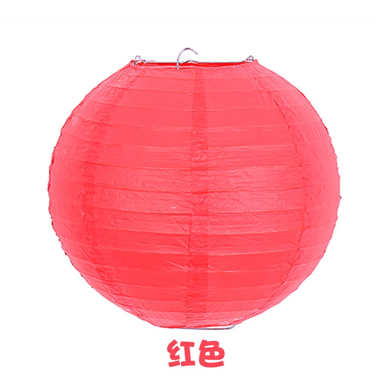 thumbnail image 4 of Linternas de papel verde YONGSHENG para decoración de fiestas colgante redonda, 4 of 5