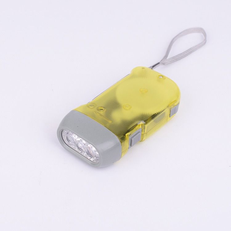 thumbnail image 3 of Linterna LED amarilla de cuerda manual, 2 uds., para viajes, emergencias, Camping, escalada, senderismo, 3 of 5