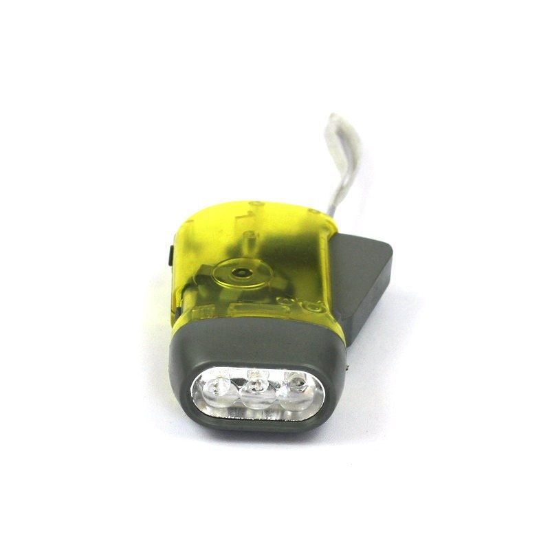 thumbnail image 1 of Linterna LED amarilla de cuerda manual, 2 uds., para viajes, emergencias, Camping, escalada, senderismo, 1 of 5