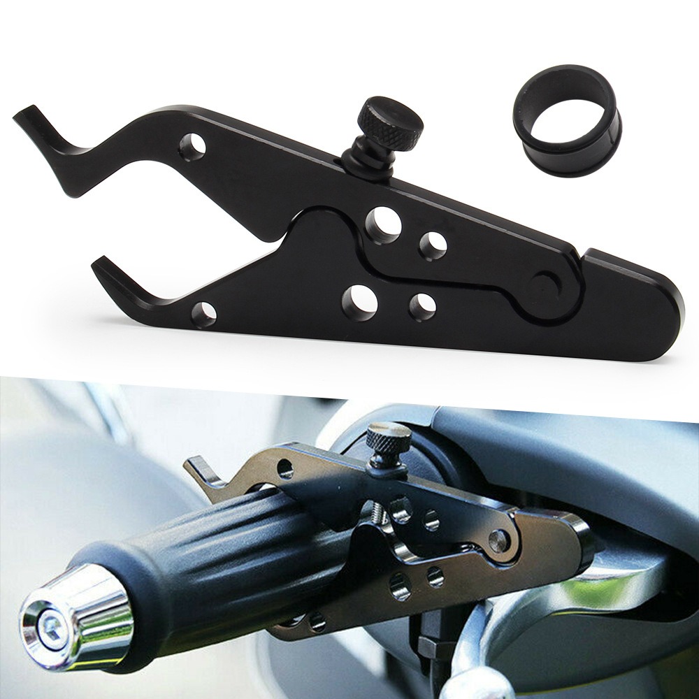 thumbnail image 2 of Accesorios de aluminio para motocicleta con anillo de goma, abrazadera Universal para manillar de motocicleta, bloqueo del acelerador, 2 of 5