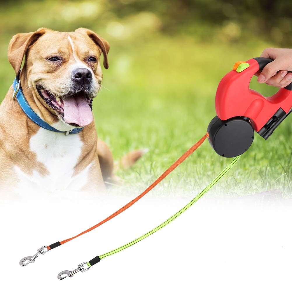 thumbnail image 3 of Correa retráctil para perros, correa para caminar para mascotas, cuerda de tracción flexible extensible automática para perros, 3 of 5