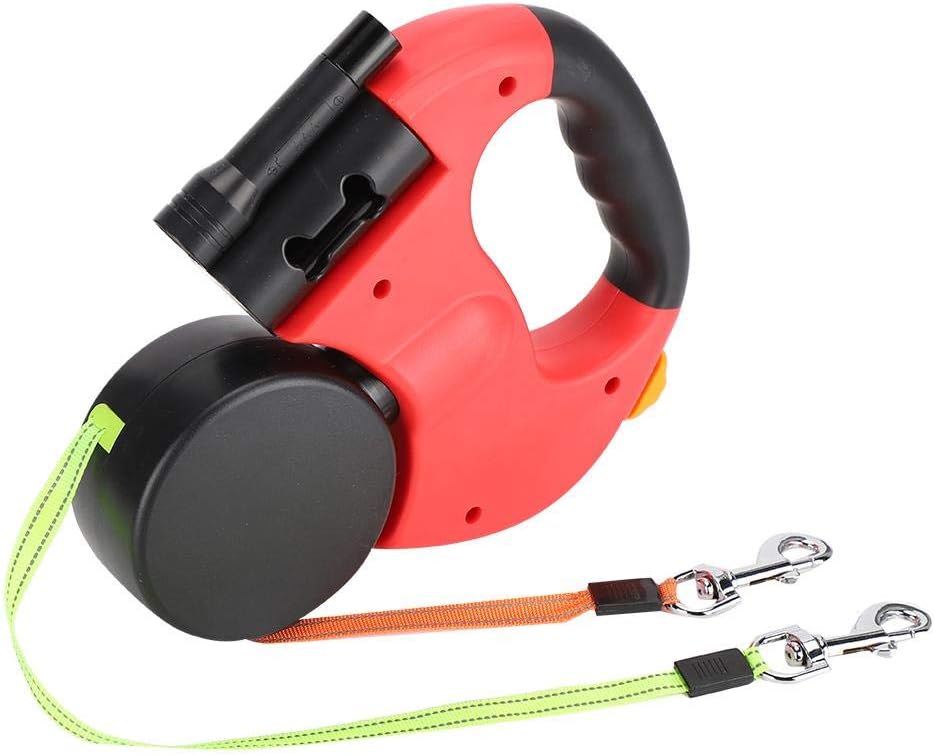 thumbnail image 1 of Correa retráctil para perros, correa para caminar para mascotas, cuerda de tracción flexible extensible automática para perros, 1 of 5