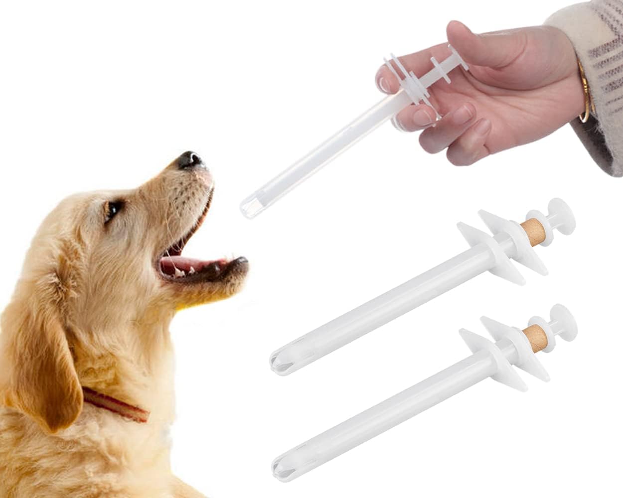 thumbnail image 1 of Pastillero para mascotas YONGSHENG 2 piezas plástico duradero, 1 of 5