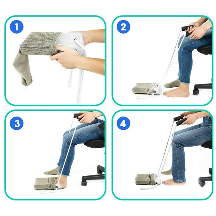 thumbnail image 3 of Dispositivo de asistencia para calcetines YONGSHENG Control deslizante de medias, 3 of 4