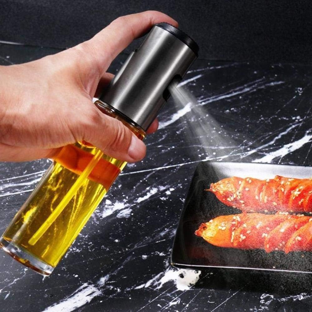 thumbnail image 4 of Aceite de oliva en spray YONGSHENG 100 ml pulverizador acero inoxidable oro rosa, 4 of 5