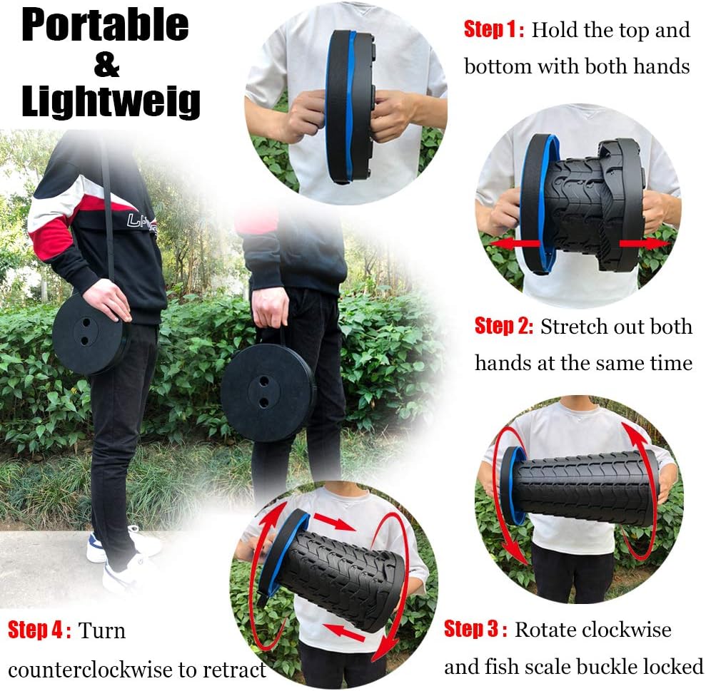 thumbnail image 4 of Taburete plegable portátil YONGSHENG taburete de camping negro, 4 of 5