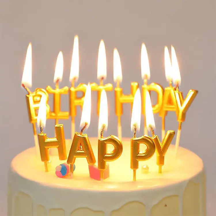 thumbnail image 3 of Juego de 13 velas, plástico, vela digital para pastel de cumpleaños (4 juegos), 3 of 4