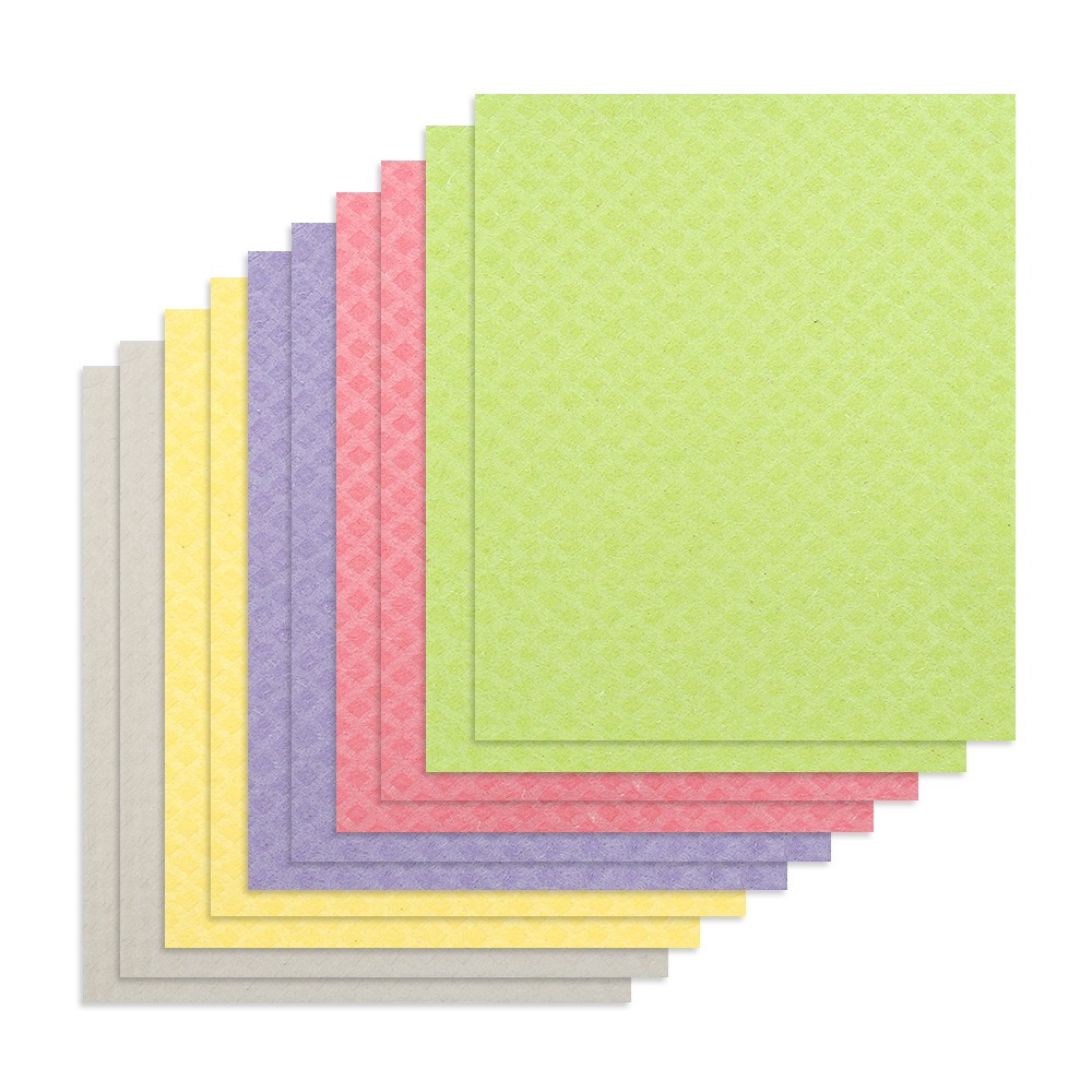 thumbnail image 2 of Bayeta limpiadora YONGSHENG Pack de 10 unidades reutilizable biodegradable esponja de celulosa, 2 of 4