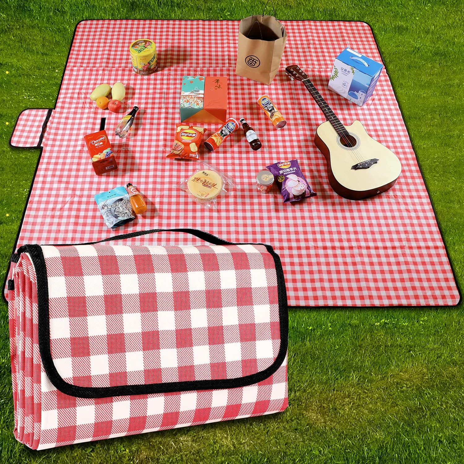 thumbnail image 1 of Manta de Picnic YONGSHENG Estera de Playa Impermeable 200 x 200 cm Lavable Liviana, 1 of 5