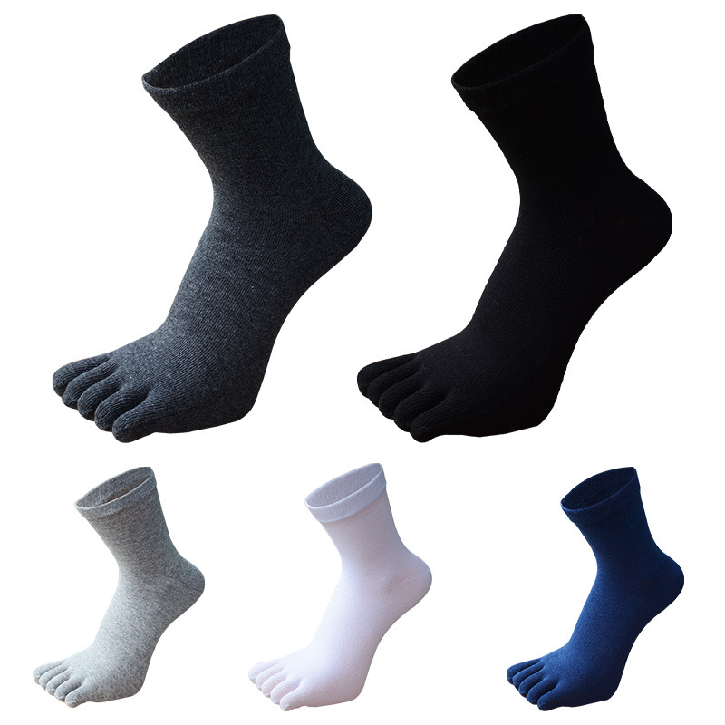 thumbnail image 3 of Calcetines para correr de algodón Five Fingers para hombre, 3 of 3