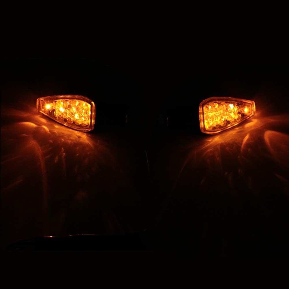 thumbnail image 5 of 4 Uds intermitentes de motocicleta YONGSHENG 14LED 12V impermeable Universal, 5 of 5