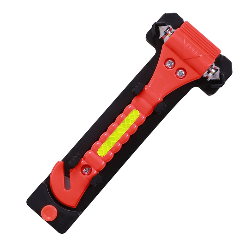 thumbnail image 3 of Martillo de seguridad de emergencia para coche, herramienta de Escape con rompecristales y cortador de cinturón de seguridad, 3 of 3