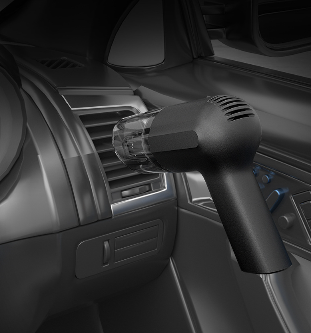 thumbnail image 4 of Aspirador de coche, aspirador portátil de mano para coche (con cable negro), 4 of 5