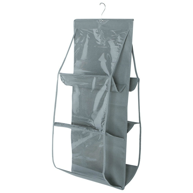 thumbnail image 1 of Organizador de Almacenamiento YONGSHENG 6 Bolsillos para Colgar Gris 1 Uds, 1 of 4
