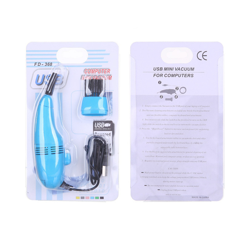 thumbnail image 4 of Limpiador de ordenador YONGSHENG miniaspirador USB azul para coche o hogar, 4 of 4